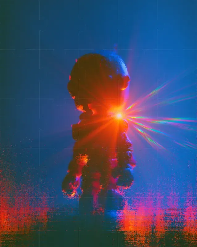 VHS Glitch Lucid Dreams