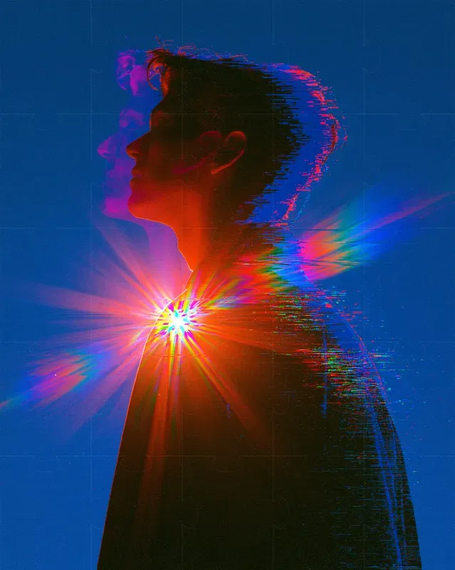 VHS Glitch Lucid Dreams