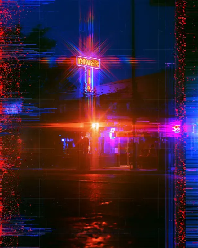 VHS Glitch Lucid Dreams