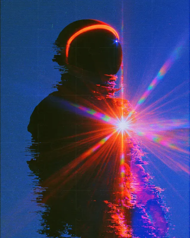VHS Glitch Lucid Dreams