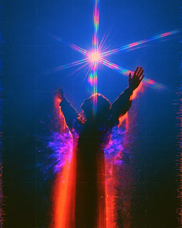 VHS Glitch Lucid Dreams