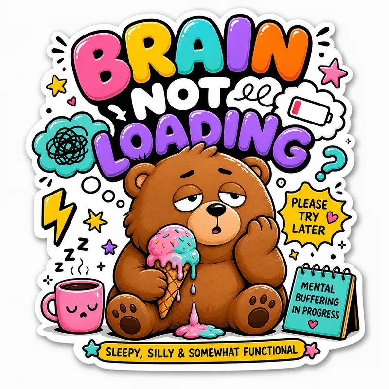 Cute Chaos Mood Sticker Packs