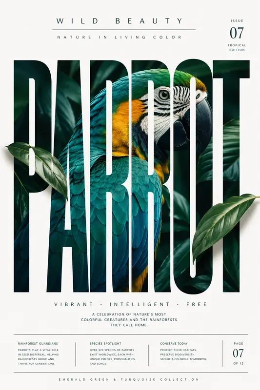 Editorial Typography Posters