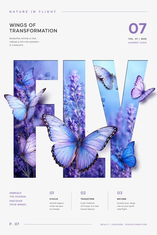 Editorial Typography Posters