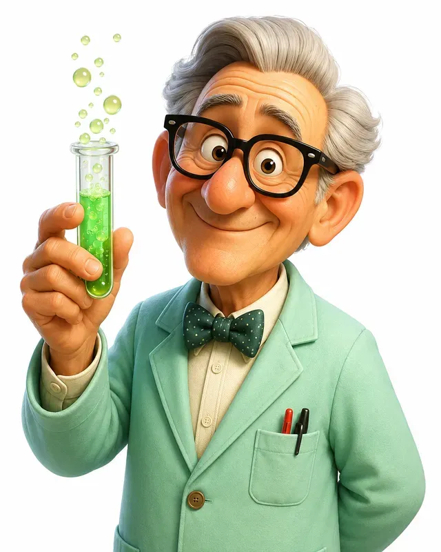 3d Cartoon Genius Mascots