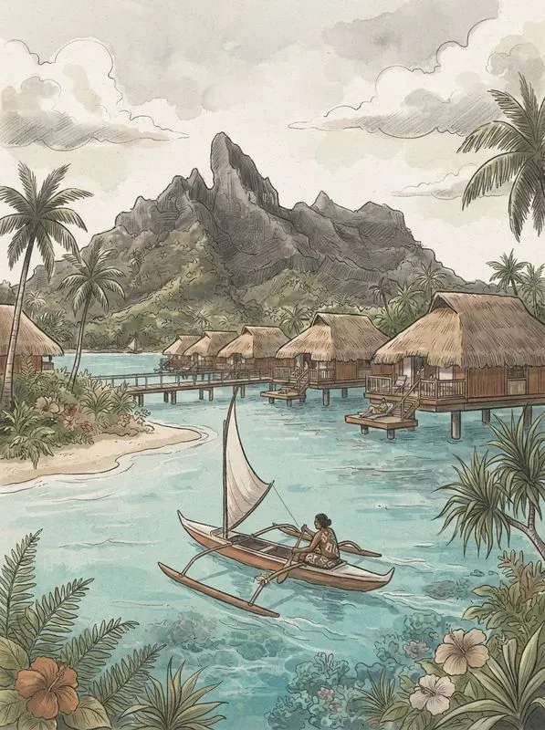 Nostalgic Watercolor Travel Posters