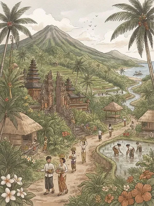 Nostalgic Watercolor Travel Posters
