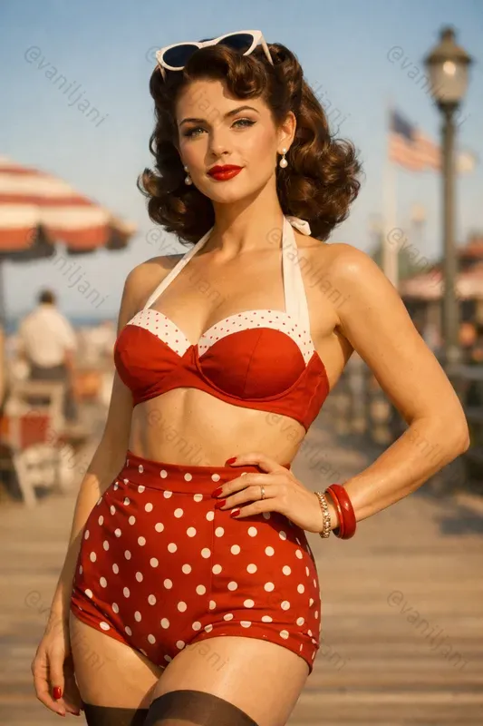 Atomic Vintage Glamour 1950s