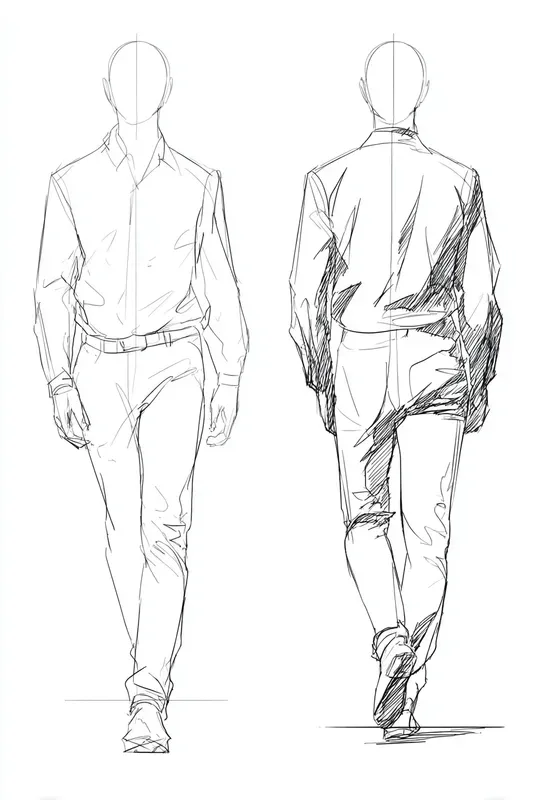 Fashion Croquis Figures Mannequins