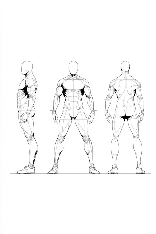 Fashion Croquis Figures Mannequins