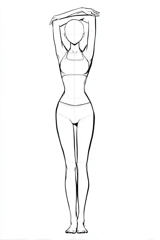 Fashion Croquis Figures Mannequins