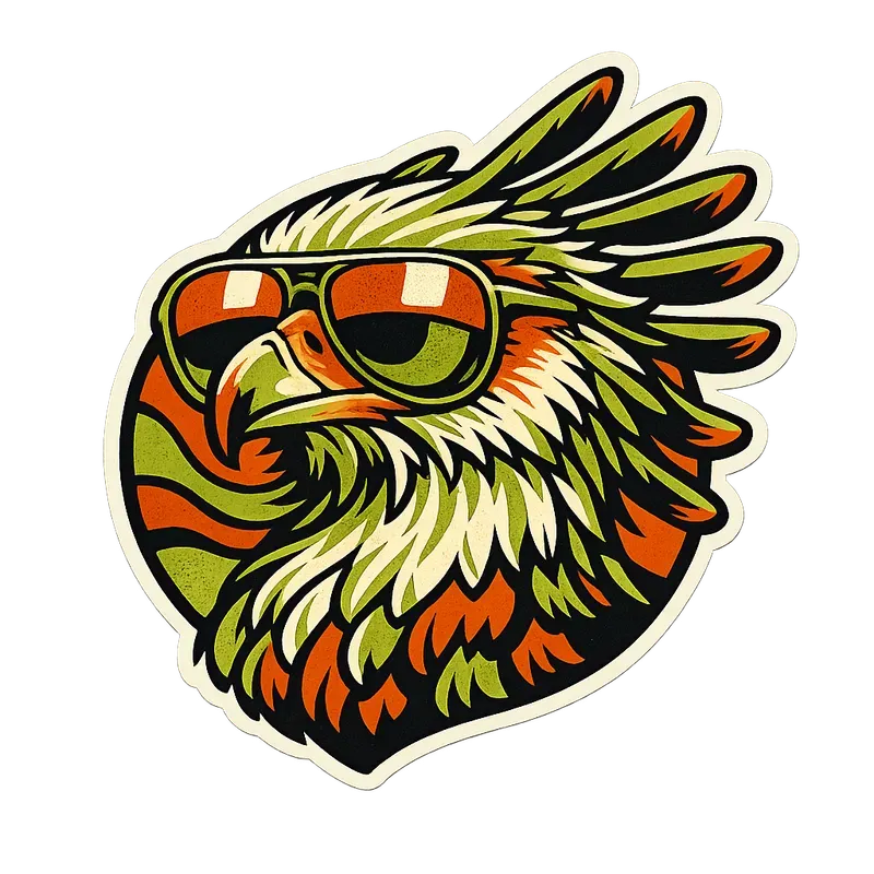 Retro 70s Groovy Vector Sticker Creators