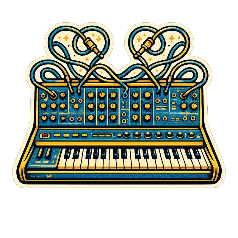 Retro 70s Groovy Vector Sticker Creators