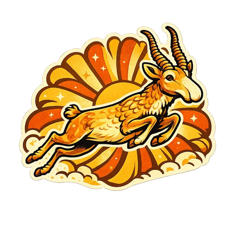 Retro 70s Groovy Vector Sticker Creators