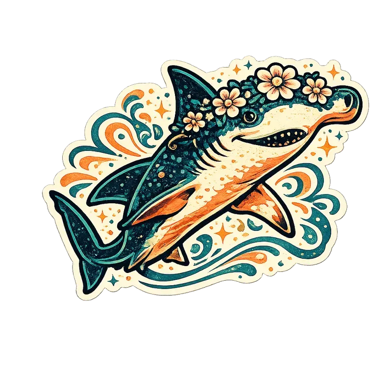 Retro 70s Groovy Vector Sticker Creators