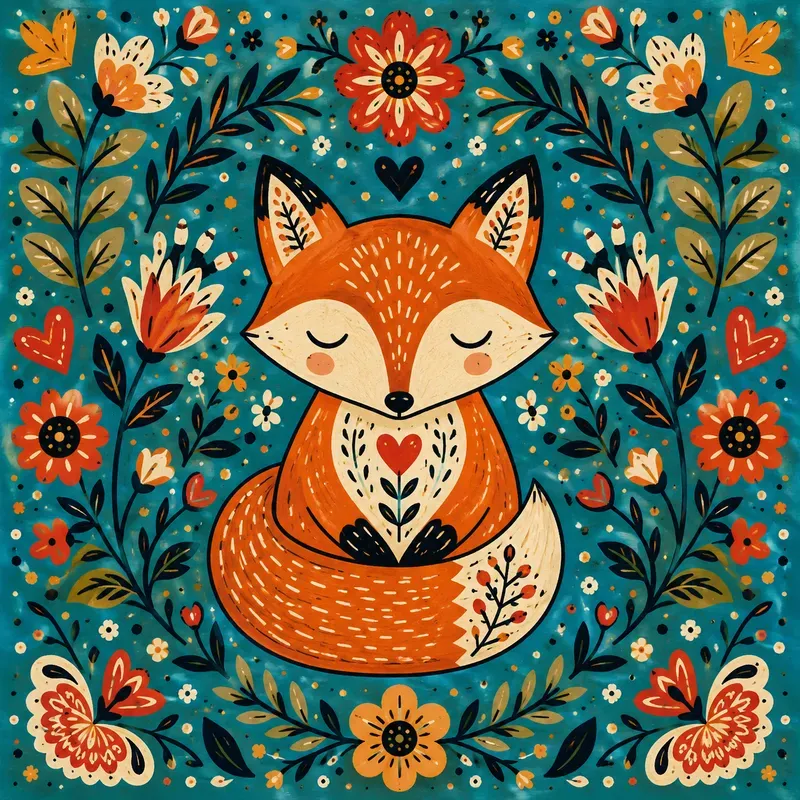 Whimsical Folk Art Bundle Sets