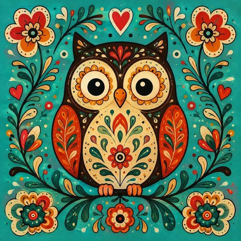 Whimsical Folk Art Bundle Sets