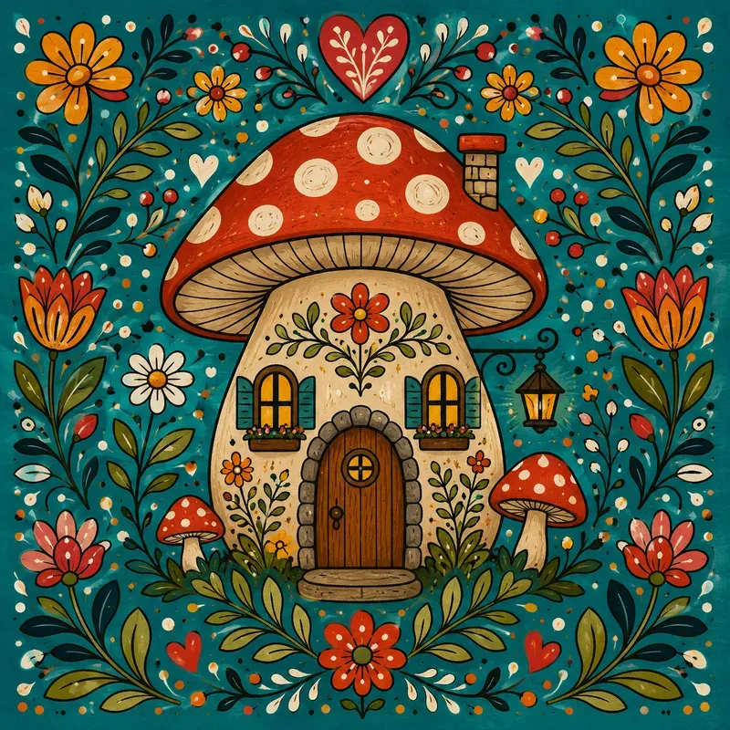 Whimsical Folk Art Bundle Sets