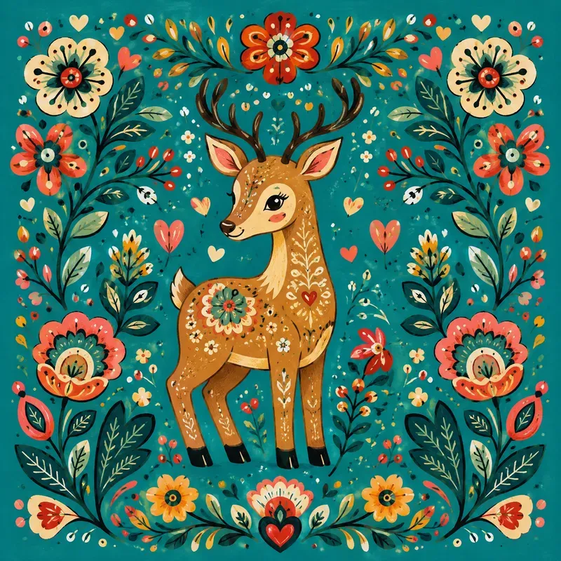 Whimsical Folk Art Bundle Sets