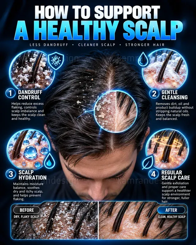 Hair Care Health Infographics