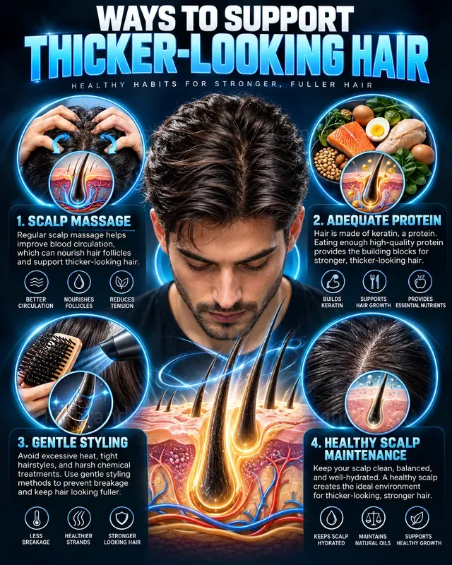 Hair Care Health Infographics