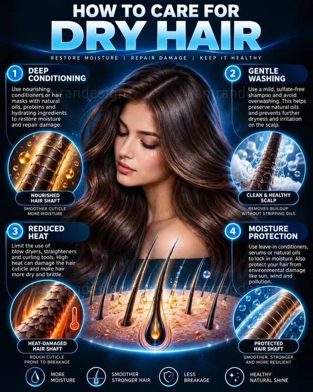 Hair Care Health Infographics