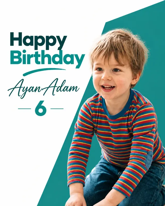 Birthday Poster Generator