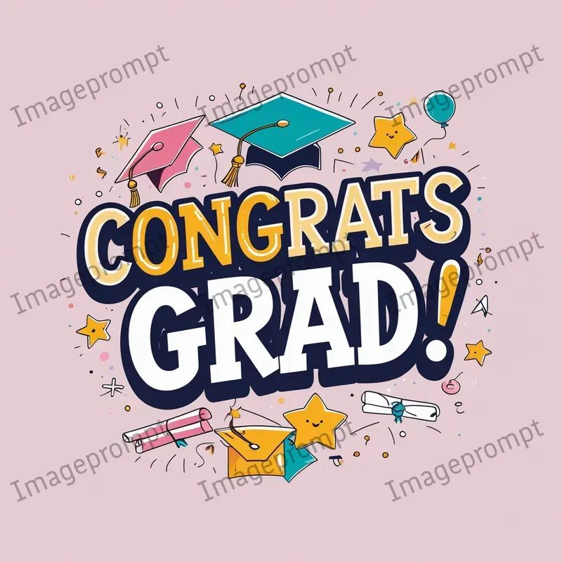 Playful Graduation Celebration Designs