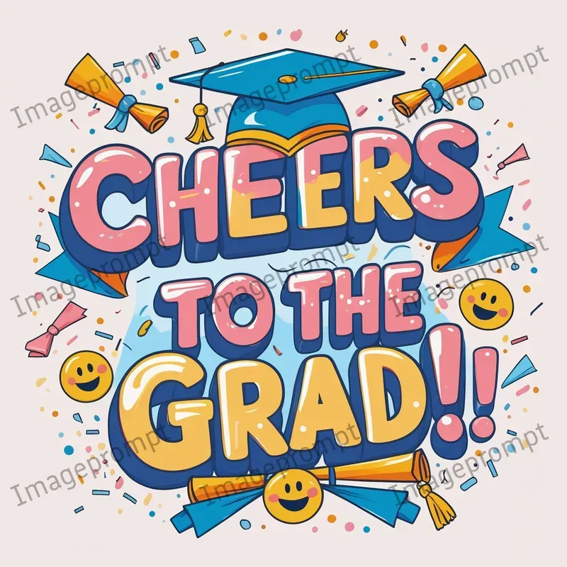 Playful Graduation Celebration Designs