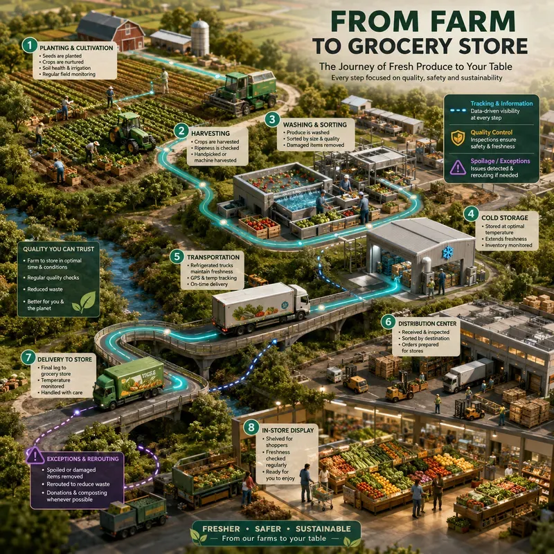 3D Process Flow Infographics