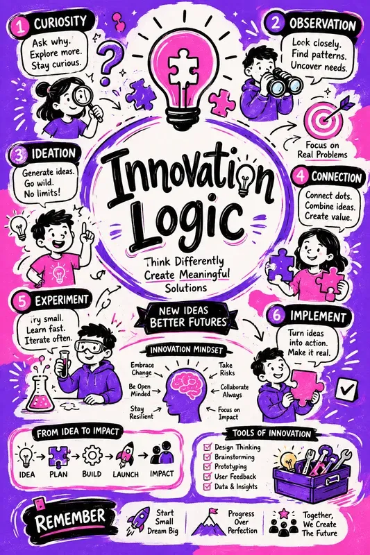Visual Sketchnote Infographic Posters
