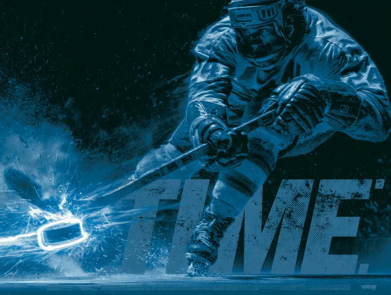 Dynamic Neon Retro Sports Posters