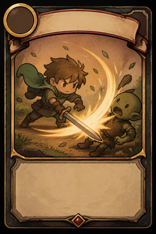 Fantasy Roguelike Card Design Generator
