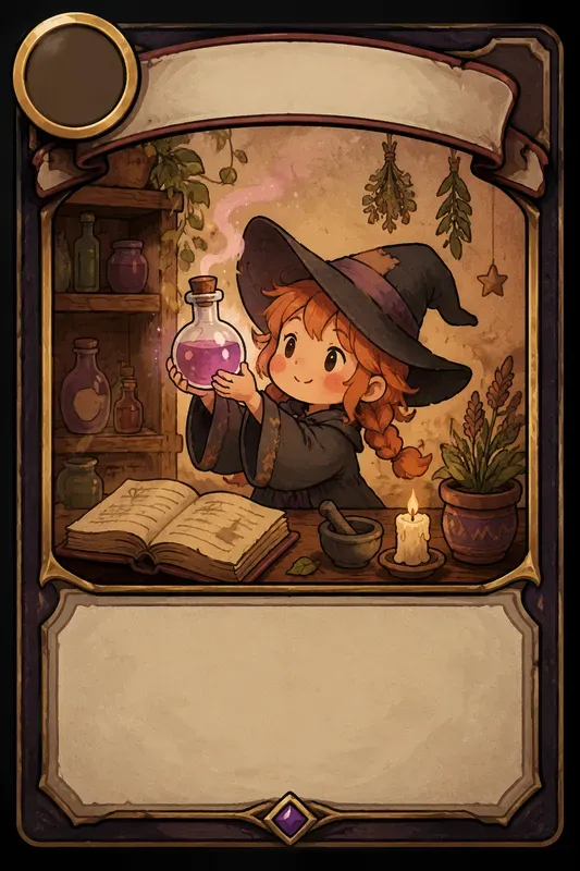 Fantasy Roguelike Card Design Generator