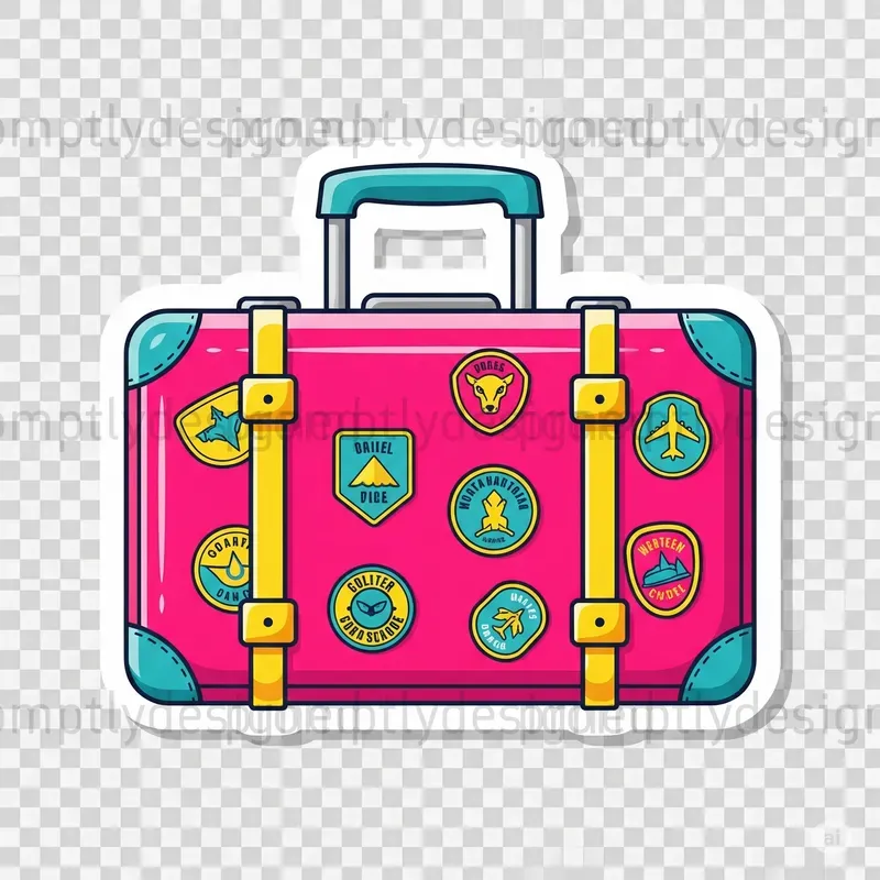 Cute Travel Stickers