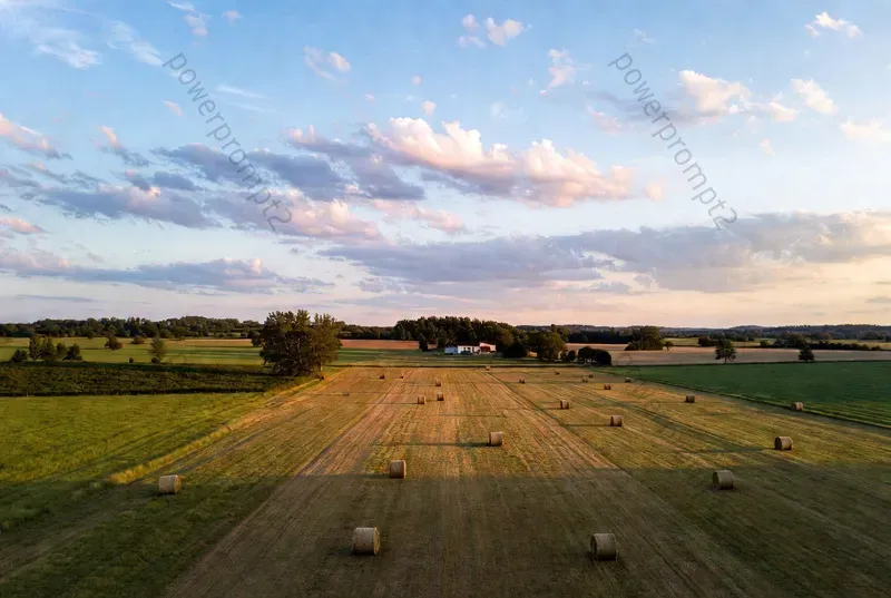 Cinematic Farm Drone Wallpapers