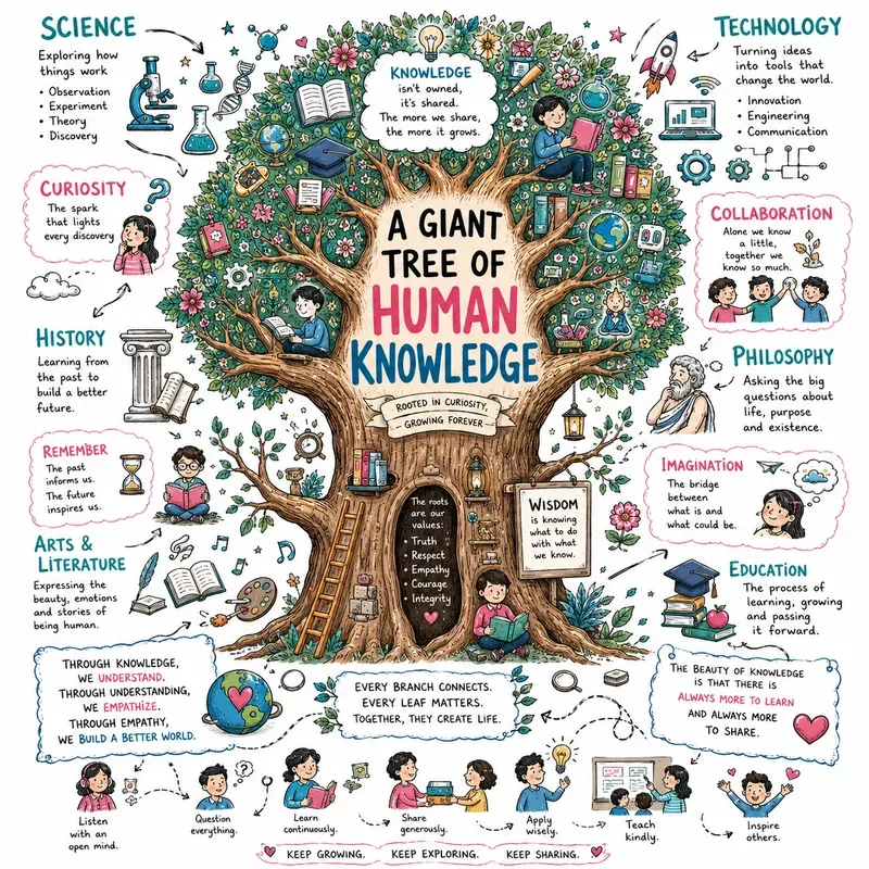 Whimsical Visual Thinking Infographics