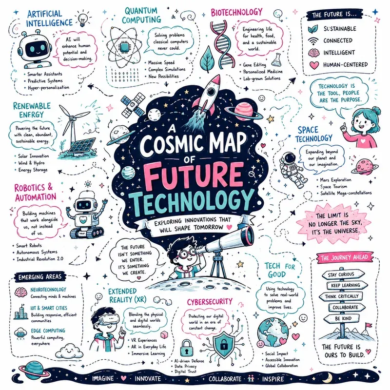 Whimsical Visual Thinking Infographics