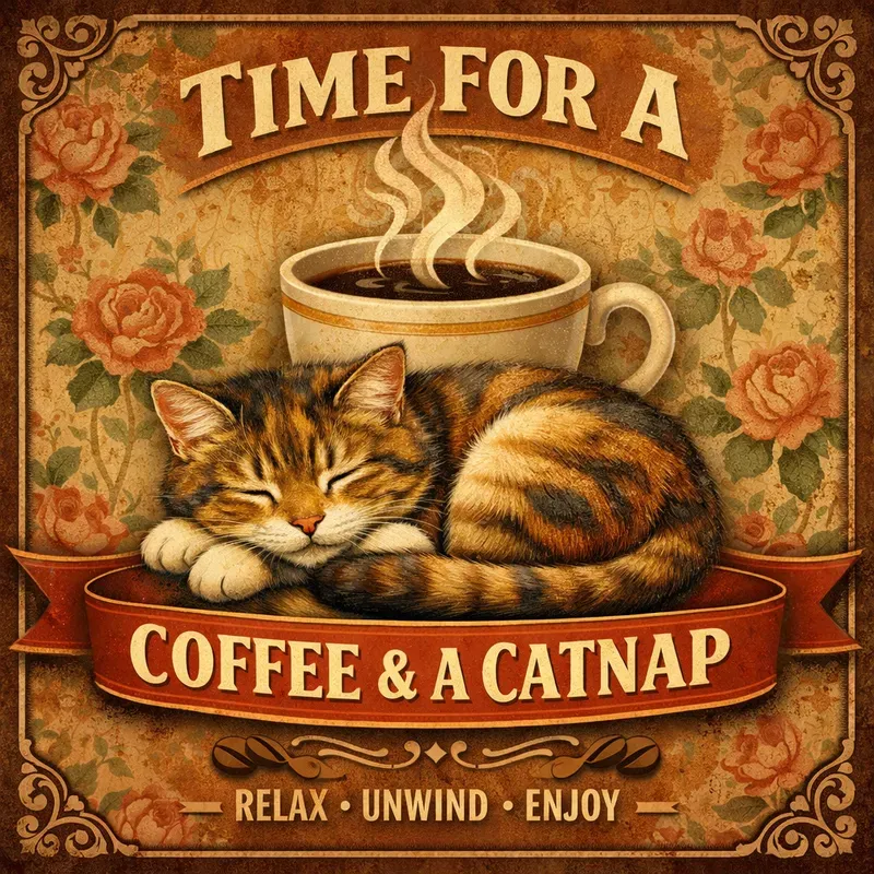Vintage Coffee Poster Generator Packs