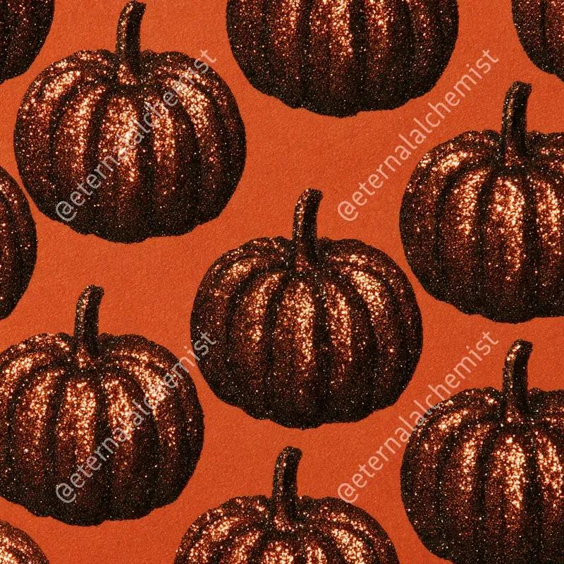 Autumn Glitterfall Scrapbook Pages