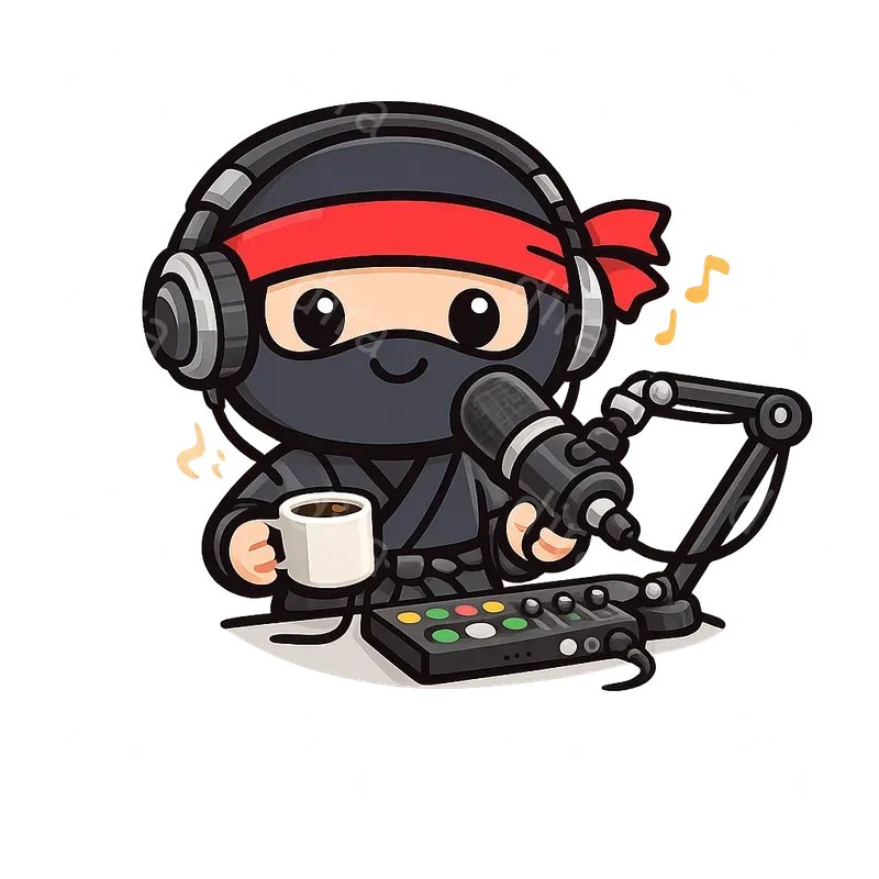 Ninja At Work Clip Art
