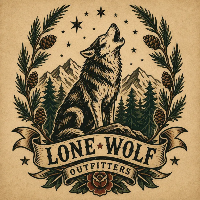 Vintage Biker Tattoo Logo Generator