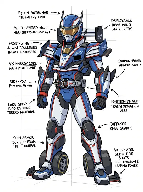 Ridercore Blueprint Transforms