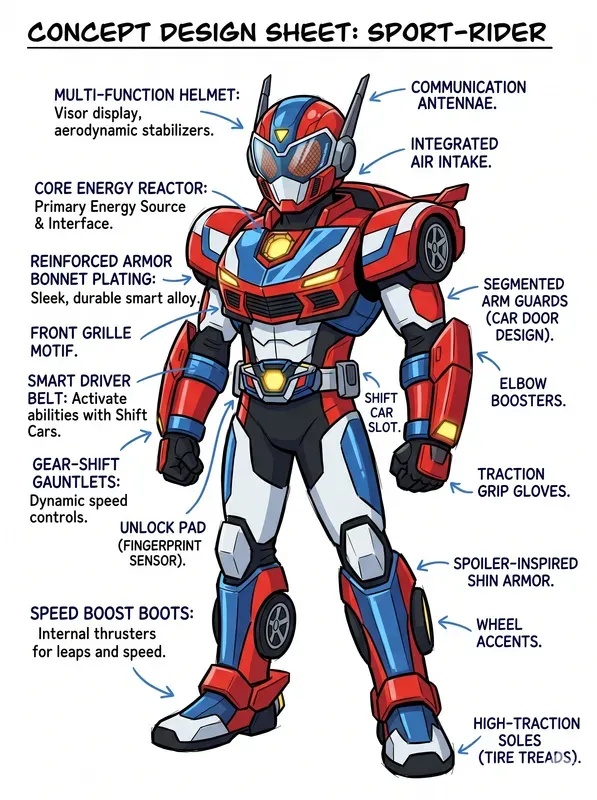 Ridercore Blueprint Transforms