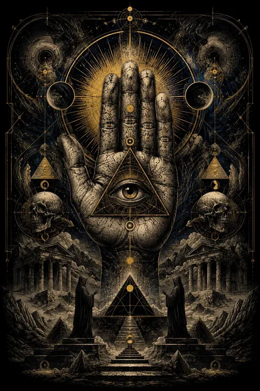 Vintage Conspiracy Engraving Generator