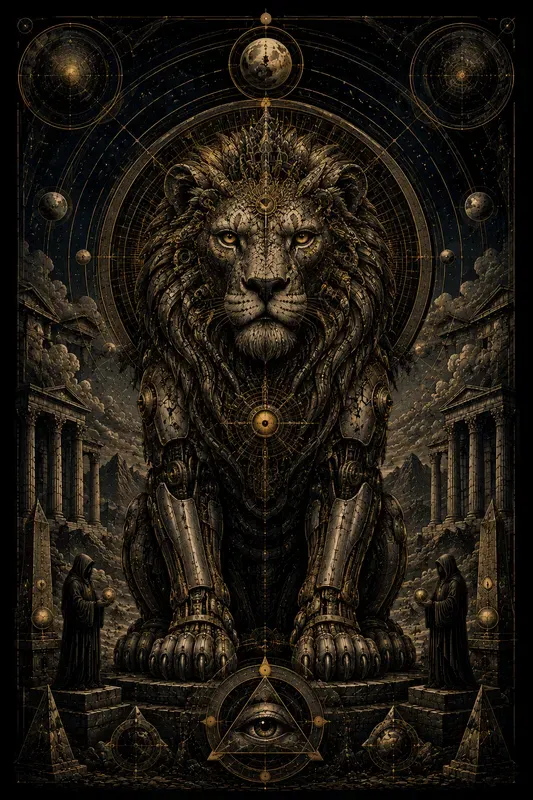 Vintage Conspiracy Engraving Generator
