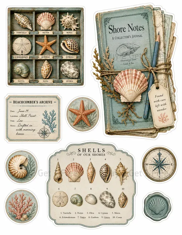 Cowgirl Fussycut Ephemera Sheets