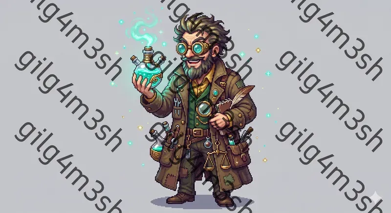 Modern Jrpg Pixel Character Sheets