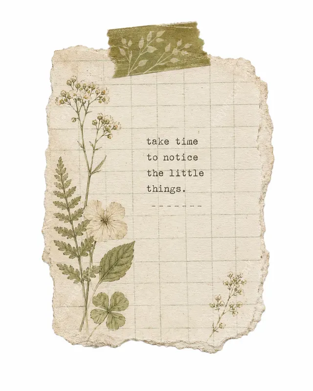 Vintage Botanical Ephemera To Collage