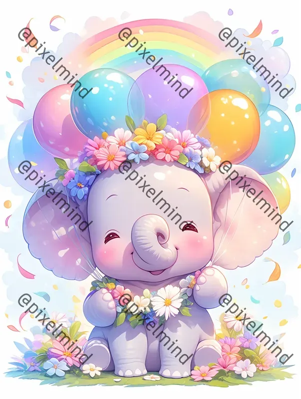Cute Cartoon Animal Nature Print Packs
